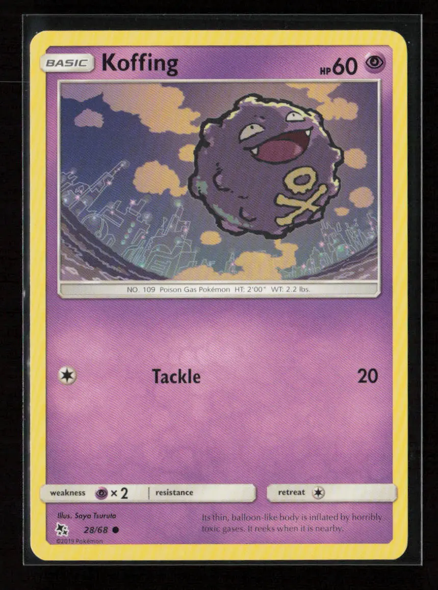 Koffing Common Hidden Fates 28/68 Nm 1