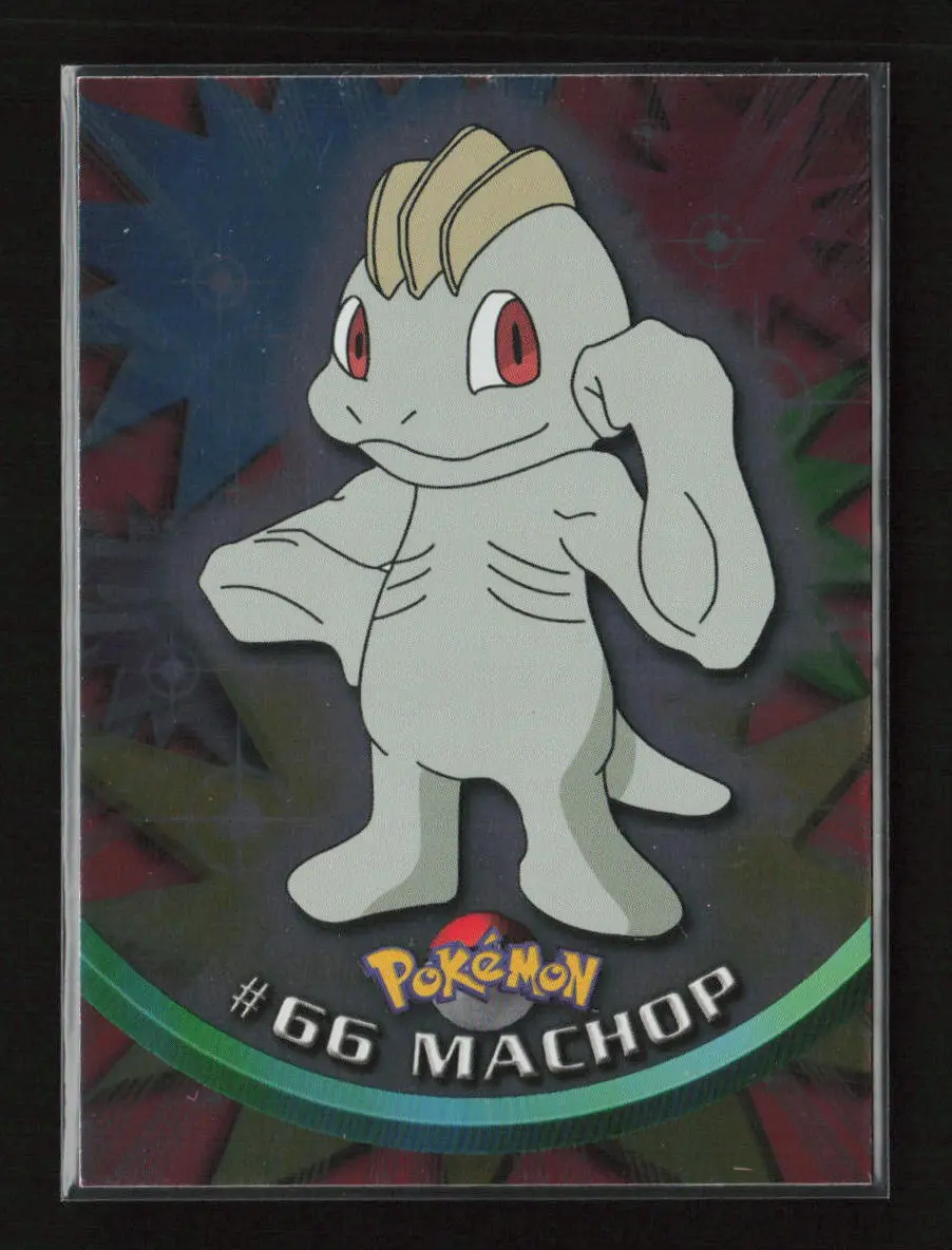 Machop Pokemon 1999 Topps Tv 66 Nm 1