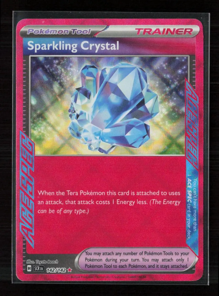 Sparkling Crystal Ace Spec Rare Sv: Prismatic Evolutions 129/131 Nm 1