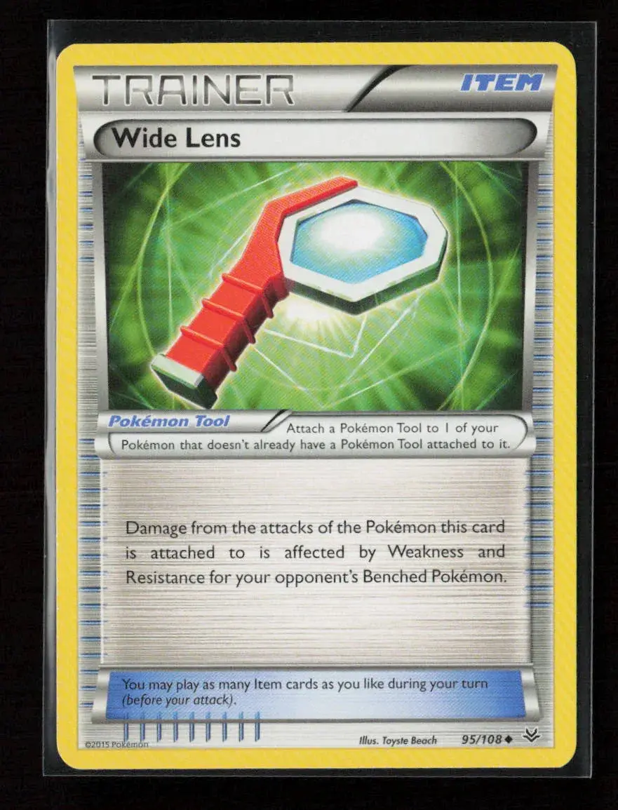 Wide Lens Uncommon Xy - Roaring Skies 95/108 Lp 1