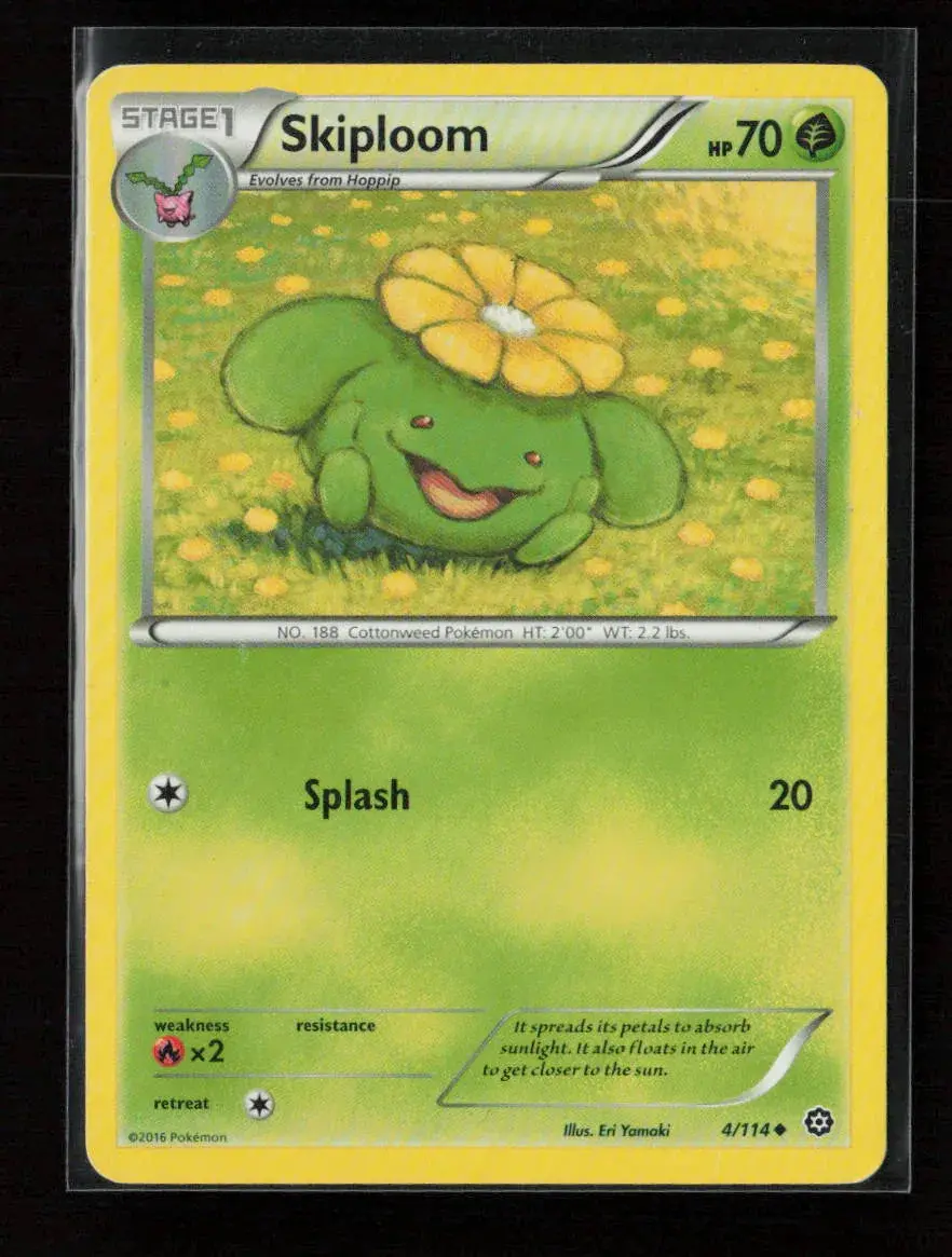 Skiploom Uncommon Xy - Steam Siege 4/114 Lp 1
