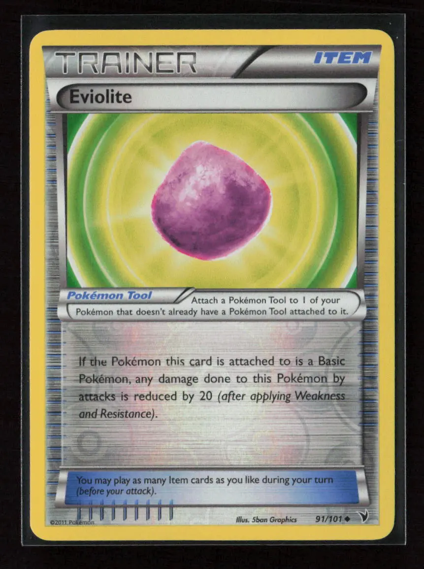 Eviolite Uncommon Noble Victories 91/101 Nm 1