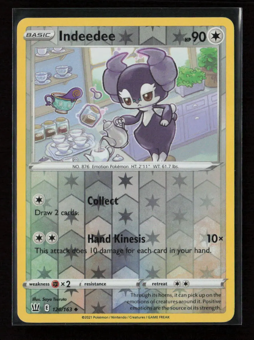 Indeedee Uncommon Swsh05: Battle Styles 120/163 Nm 1