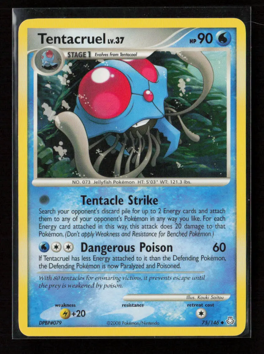 Tentacruel Uncommon Legends Awakened 75/146 Lp 1