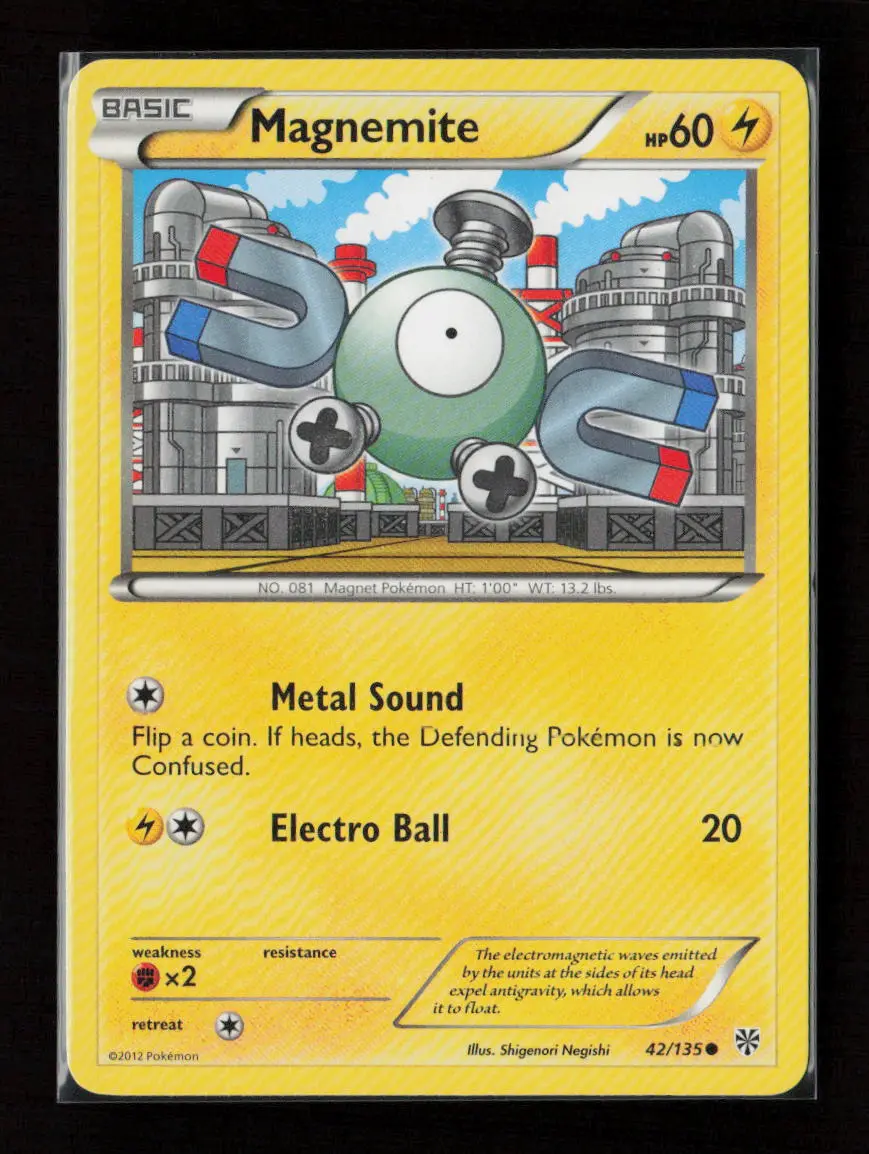 Magnemite (42) Common Plasma Storm 42/135 Lp 1