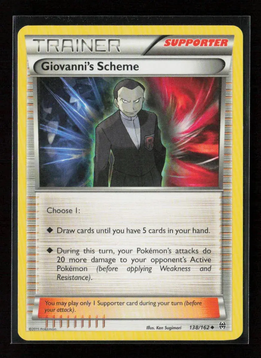 Giovanni's Scheme Uncommon Xy - Breakthrough 138/162 Lp 1