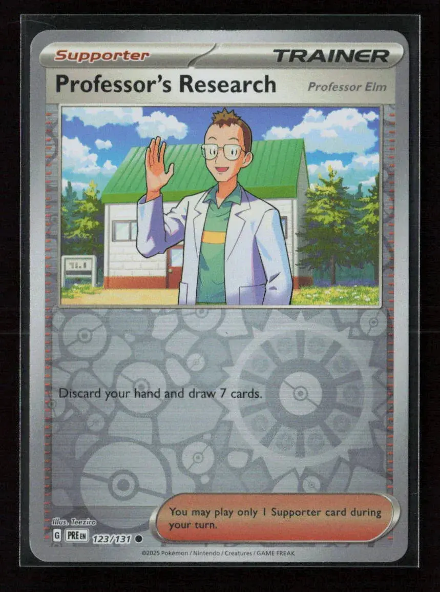 Professor's Research [Professor Elm] Common Sv: Prismatic Evolutions 123/131 Nm 1