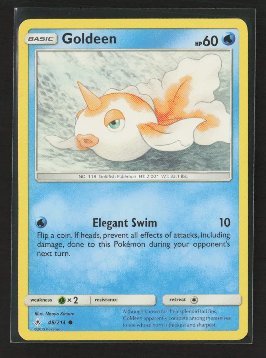 Goldeen Common Sm - Unbroken Bonds 48/214 Lp 1