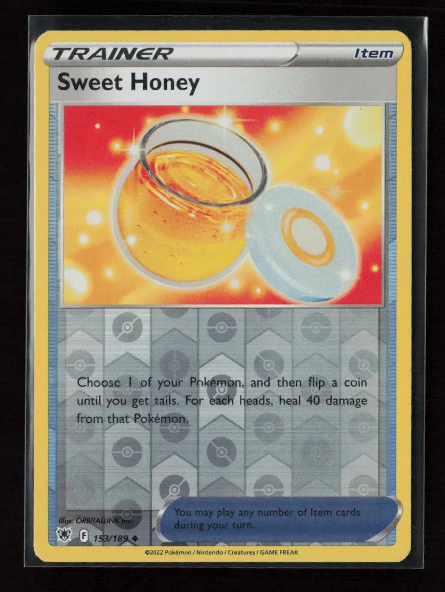 Sweet Honey Uncommon Swsh10: Astral Radiance 153/189 Nm 1