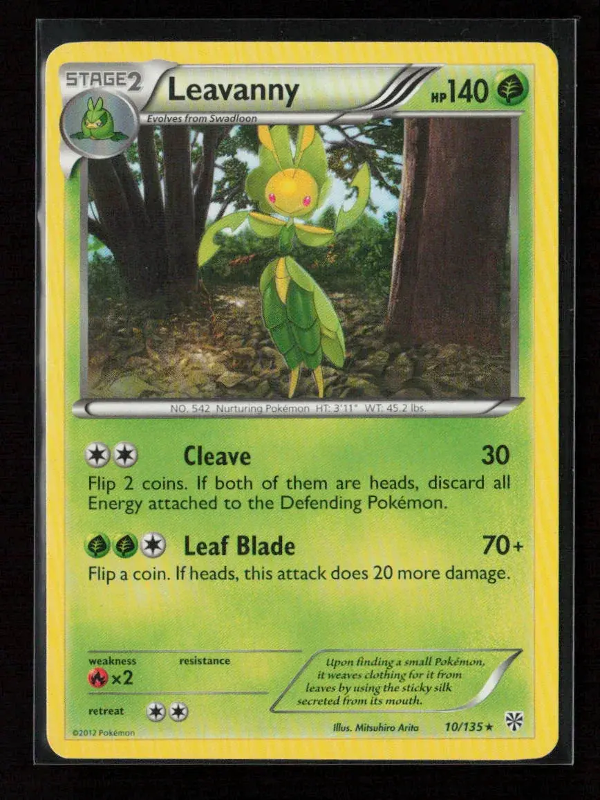 Leavanny Rare Plasma Storm 10/135 Nm 1