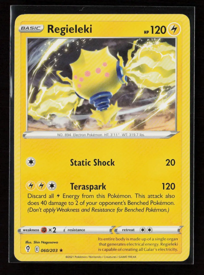 Regieleki - Rare Deck Exclusives - Evolving Skies 060/203 Lp 1