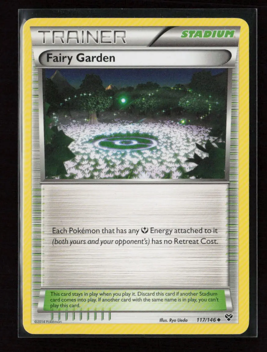 Fairy Garden Uncommon Xy Base Set 117/146 Mp 1