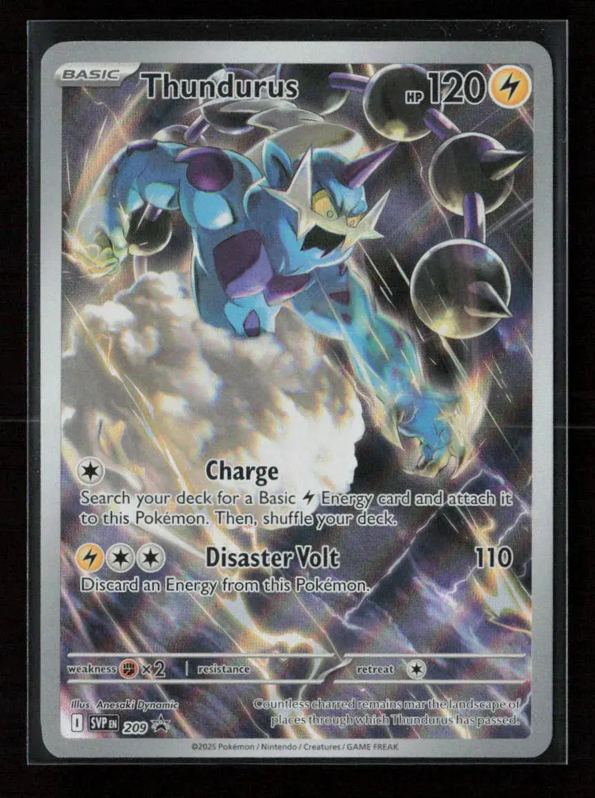 Thundurus - Promo Sv: Scarlet & Violet Promo Cards 209 Nm 1