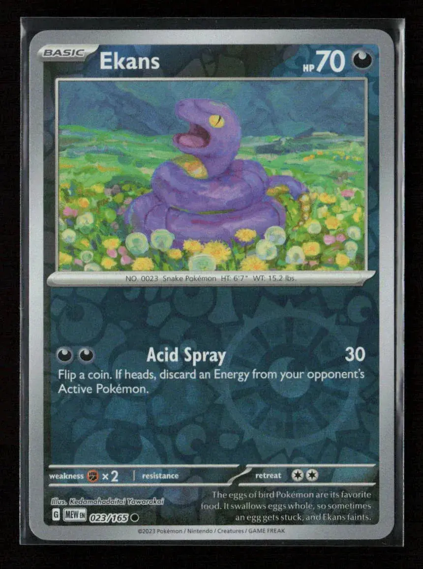 Ekans Common Sv: Scarlet & Violet 151 023/165 Nm 1