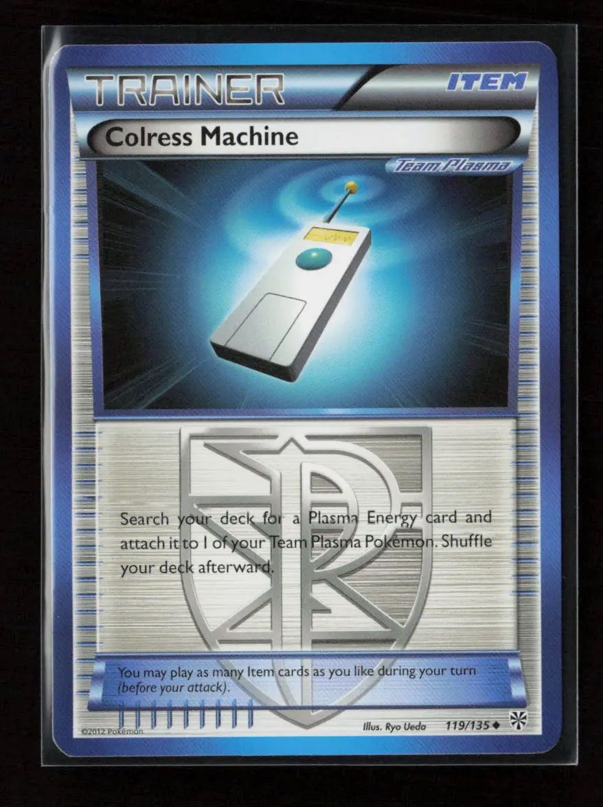 Colress Machine (Team Plasma) Uncommon Plasma Storm 119/135 Nm 1