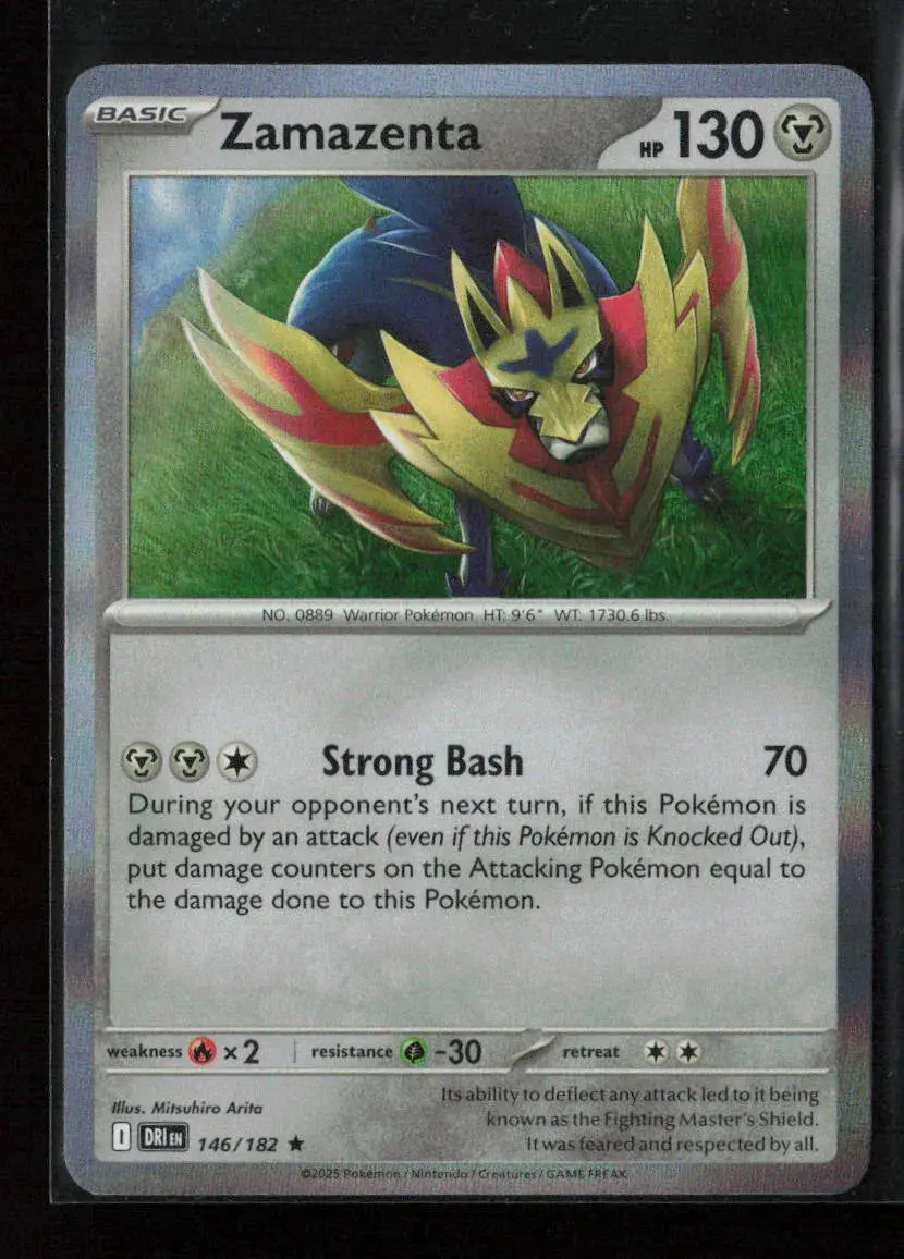 Zamazenta - Rare Sv10: Destined Rivals 146/182 Nm 1