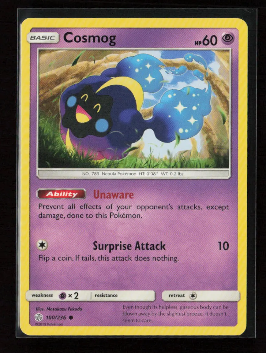 Cosmog - Common Sm - Cosmic Eclipse 100/236 Lp 1