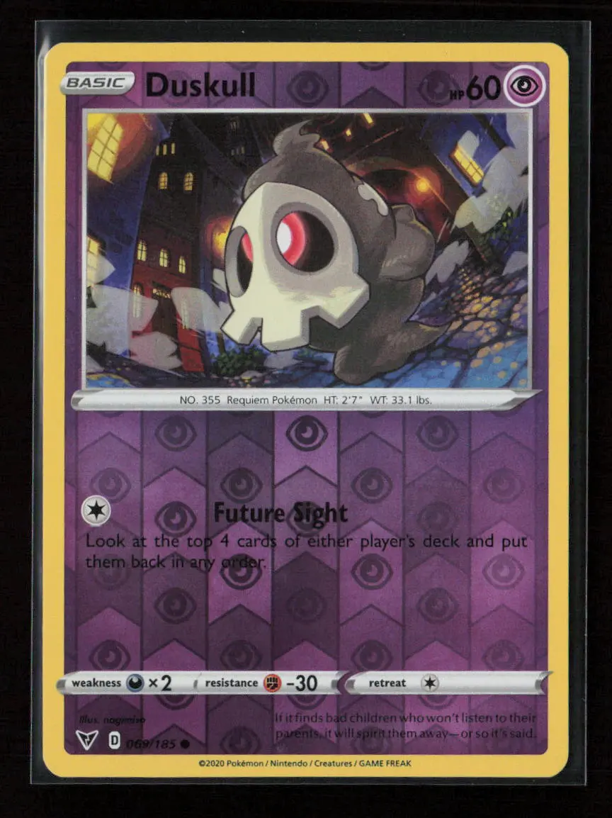 Duskull Common Swsh04: Vivid Voltage 069/185 Nm 1