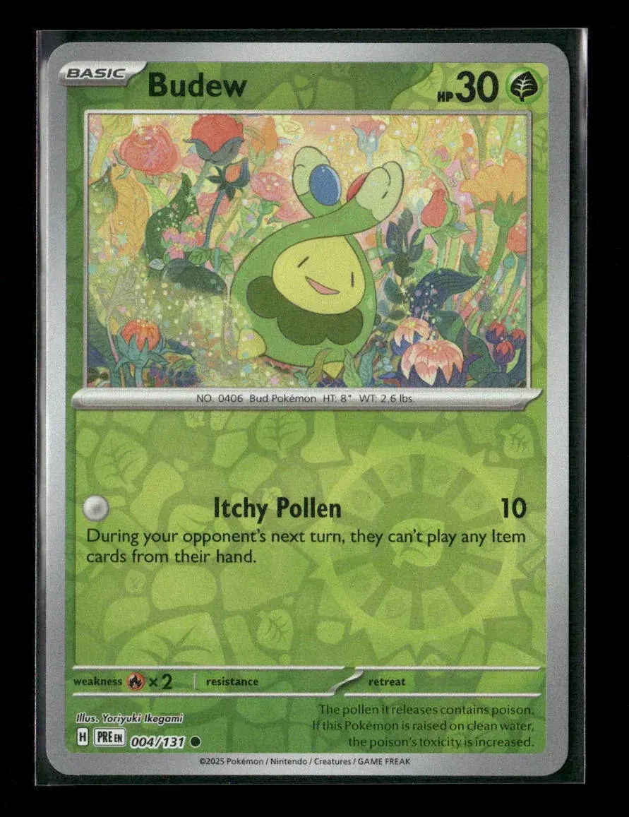 Budew Common Sv: Prismatic Evolutions 004/131 Nm 1
