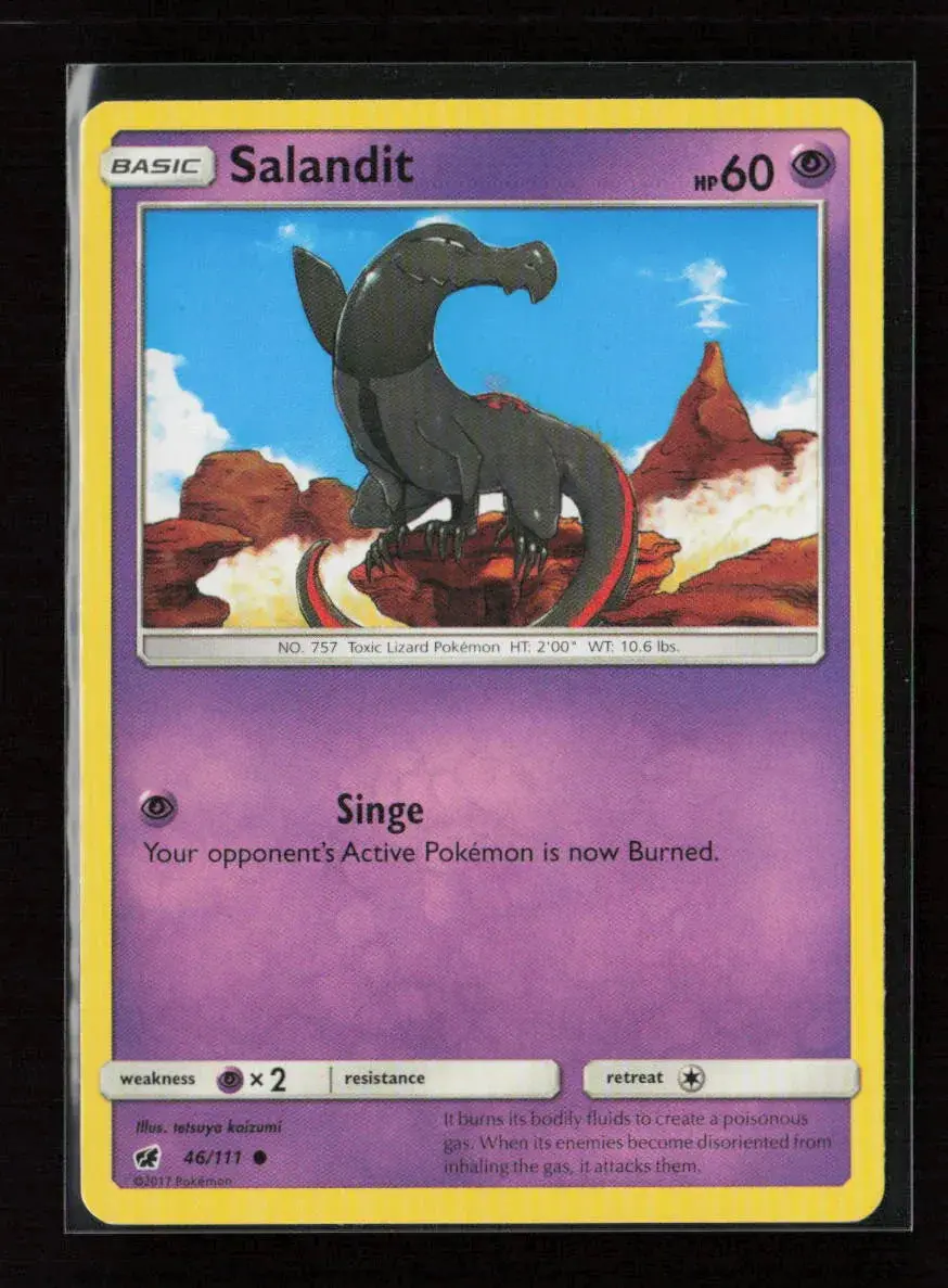 Salandit Common Sm - Crimson Invasion 46/111 Lp 1