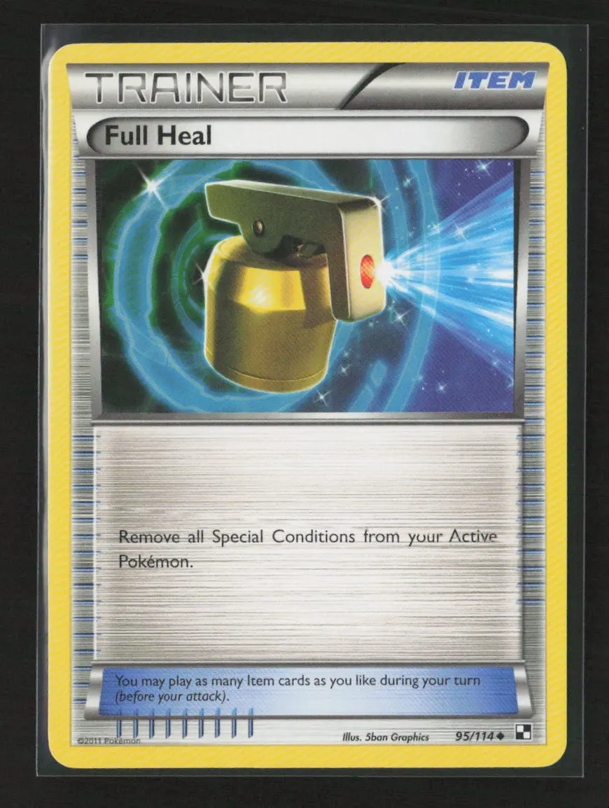 Full Heal Uncommon Black And White 95/114 Nm 1