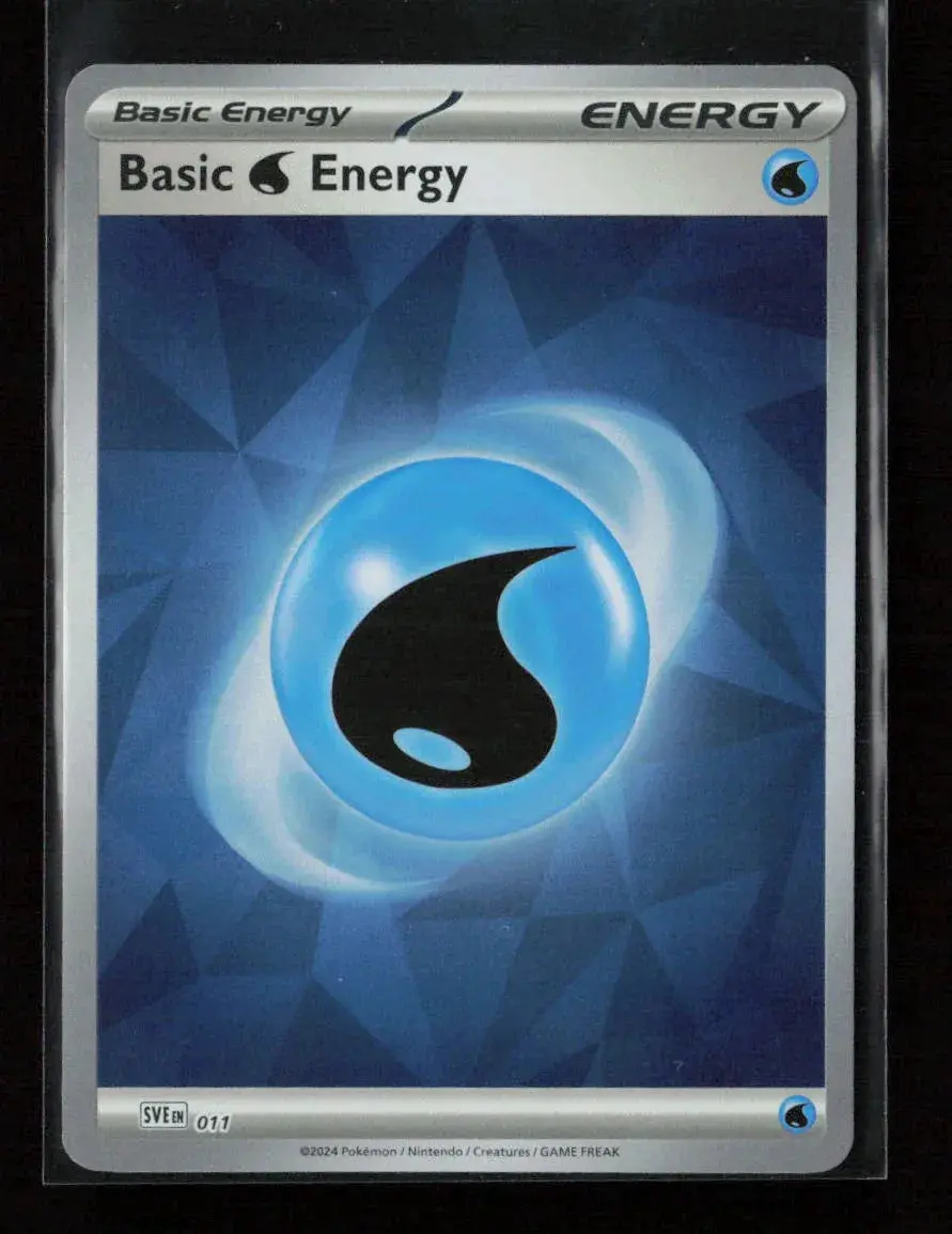 Basic Water Energy - Common Sve: Scarlet & Violet Energies 011 Nm 1