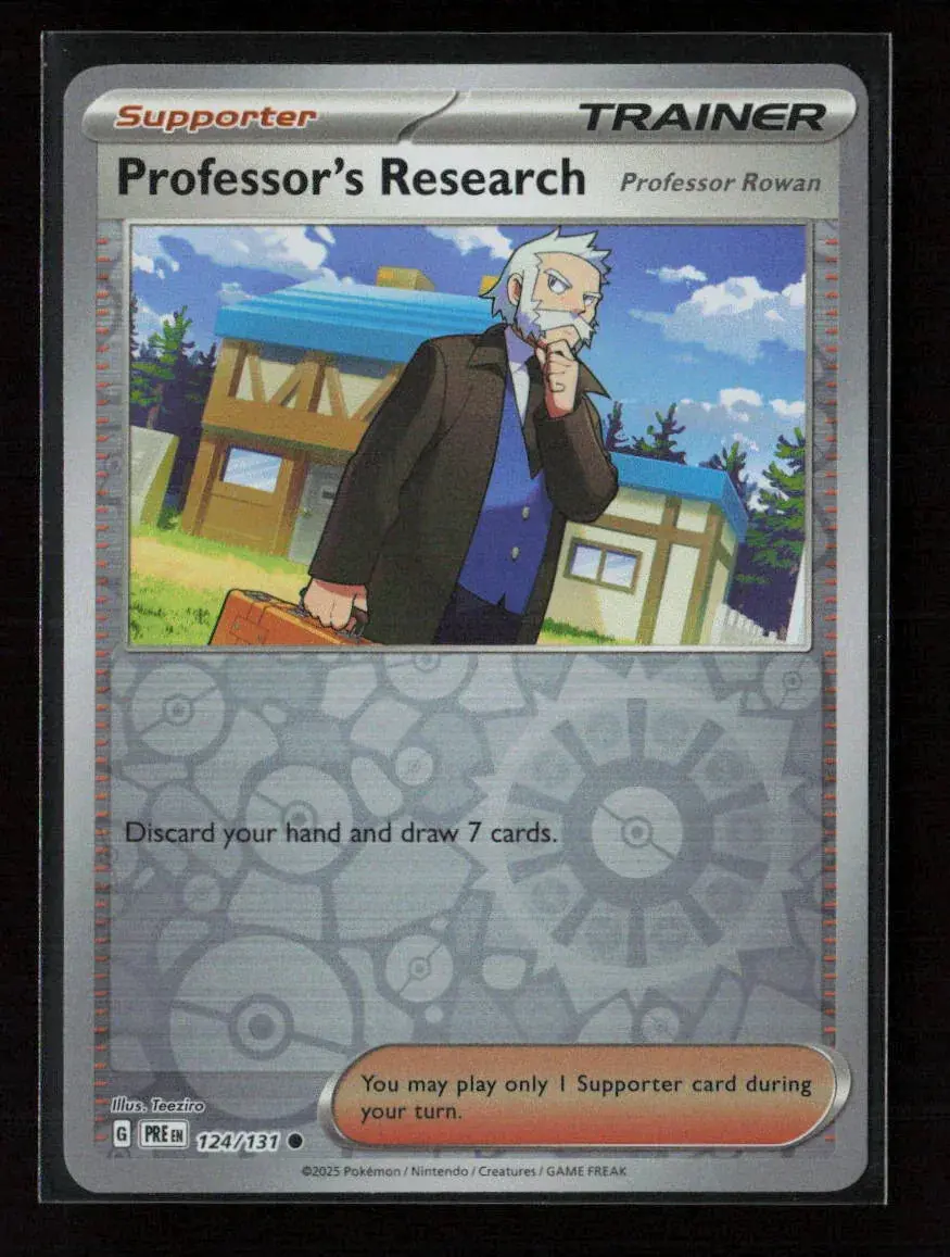 Professor's Research [Professor Rowan] Common Sv: Prismatic Evolutions 124/131 Nm 1