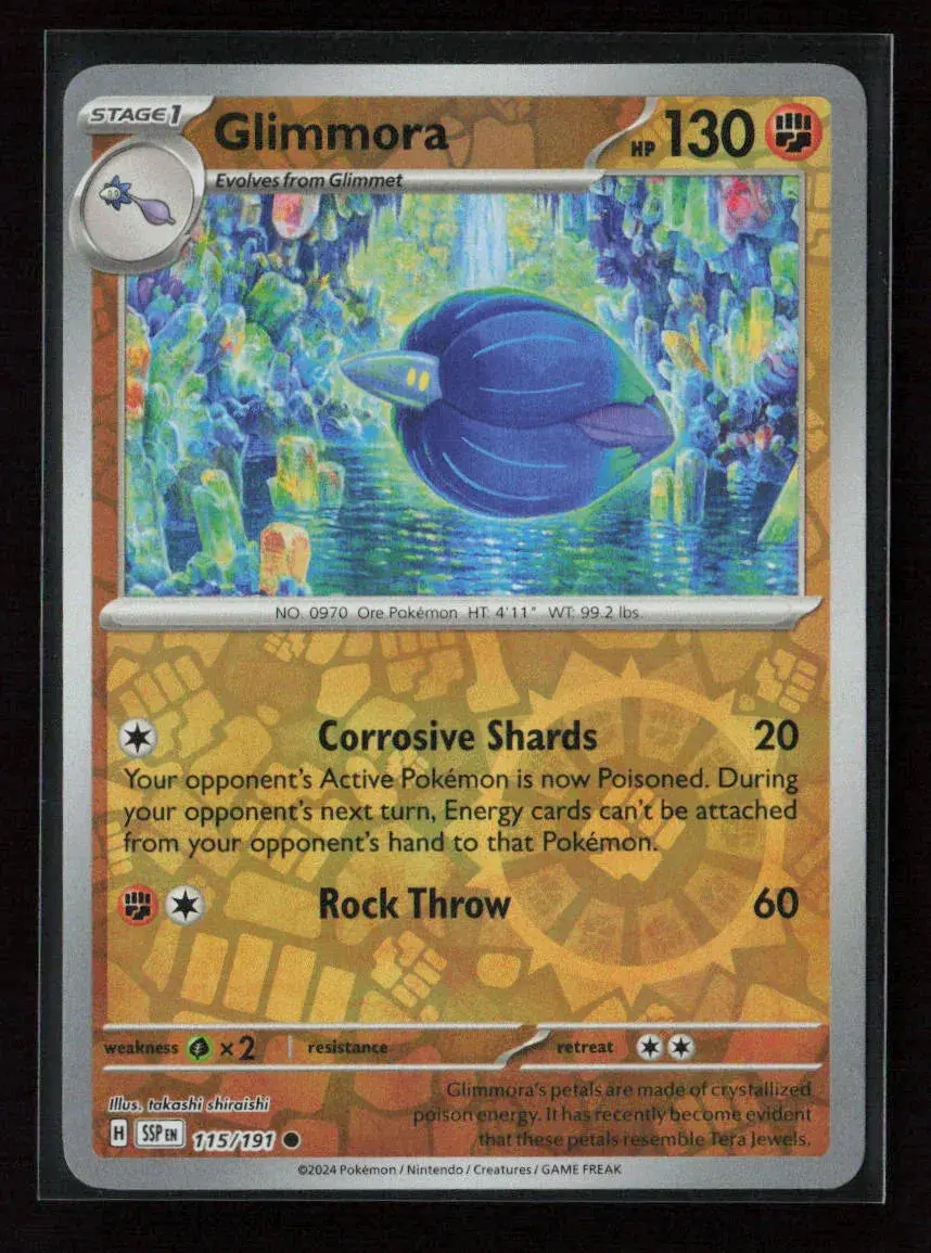 Glimmora Common Sv08: Surging Sparks 115/191 Nm 1