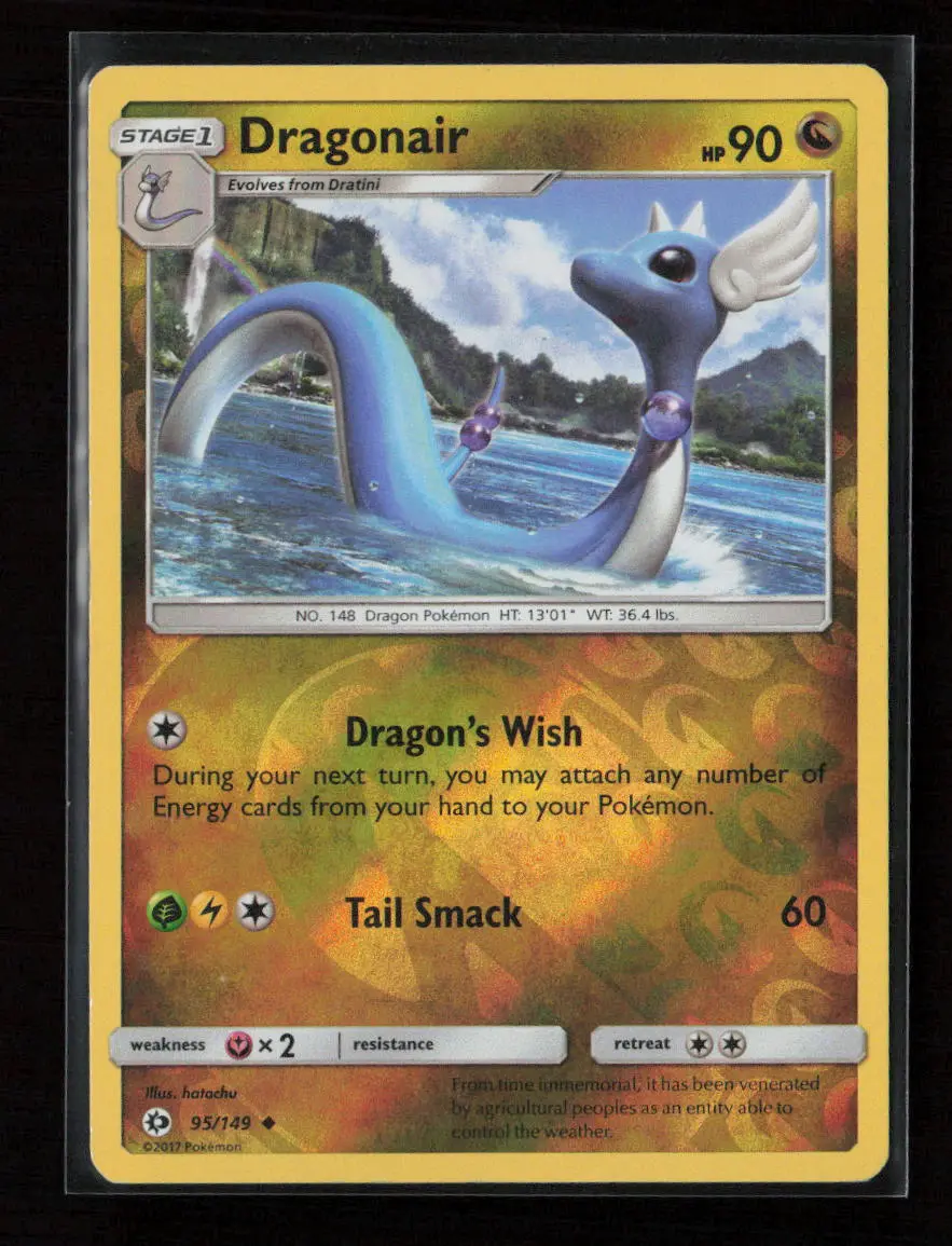 Dragonair Uncommon Sm Base Set 95/149 Lp 1