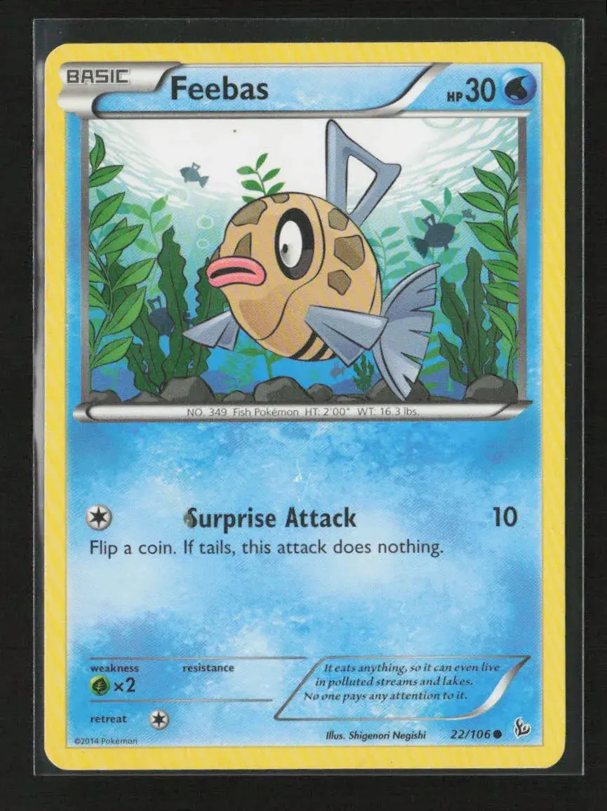Feebas Common Xy - Flashfire 22/106 Mp 1