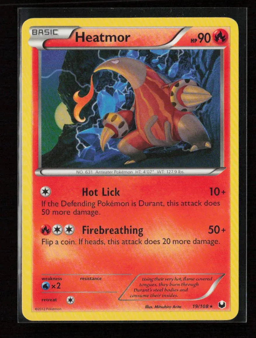 Heatmor Rare Dark Explorers 19/108 Lp 1