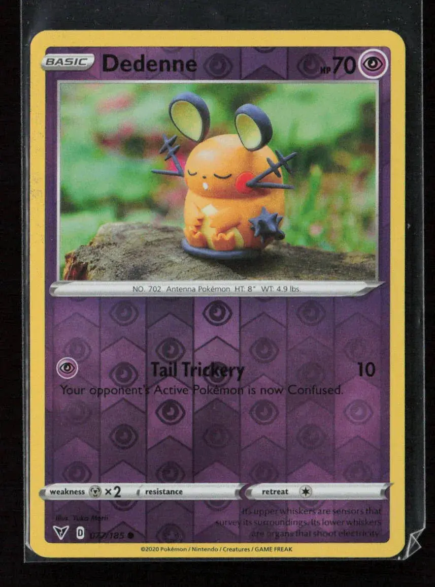 Dedenne Common Swsh04: Vivid Voltage 077/185 Lp 1