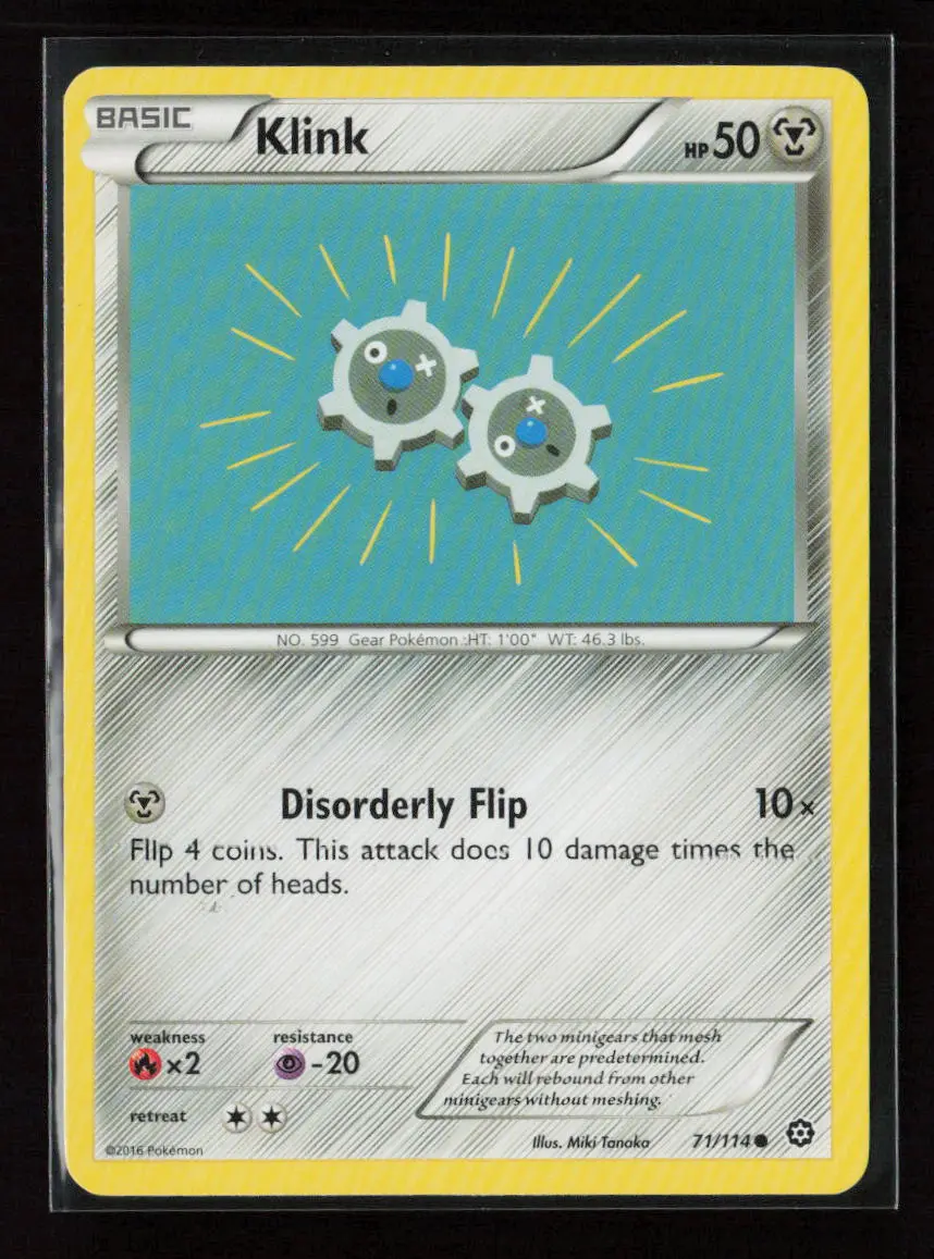 Klink Common Xy - Steam Siege 71/114 Lp 1