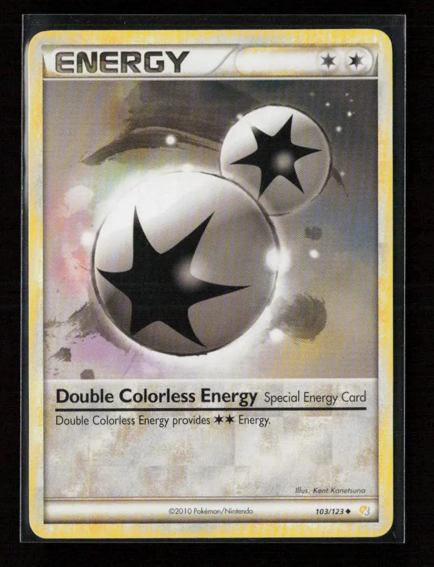Double Colorless Energy Uncommon Heartgold Soulsilver 103/123 Lp 1