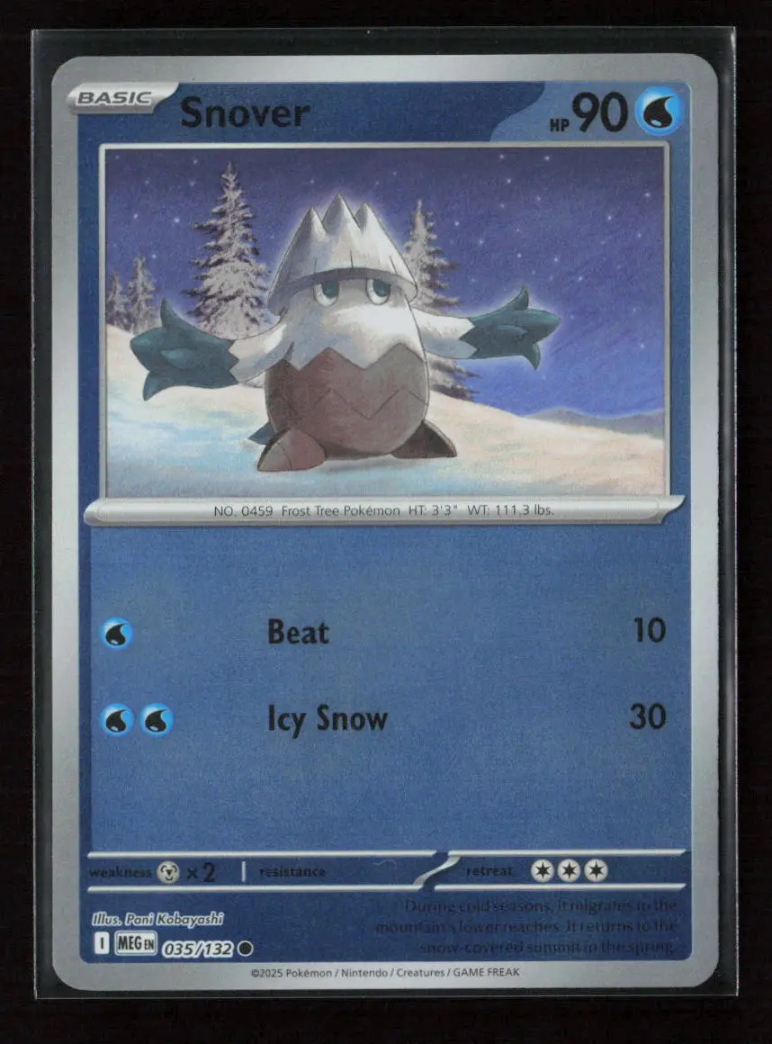 Snover - Common Me01: Mega Evolution 035/132 Nm 1