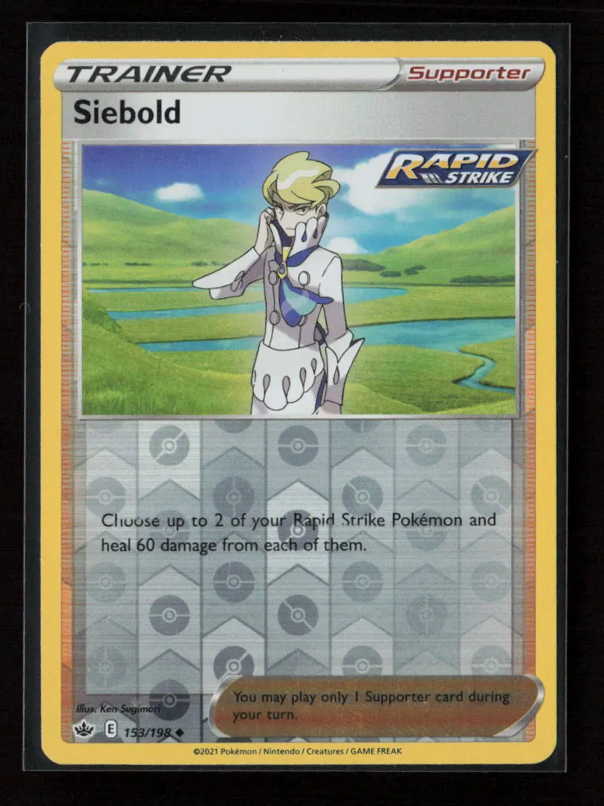 Siebold Uncommon Swsh06: Chilling Reign 153/198 Lp 1