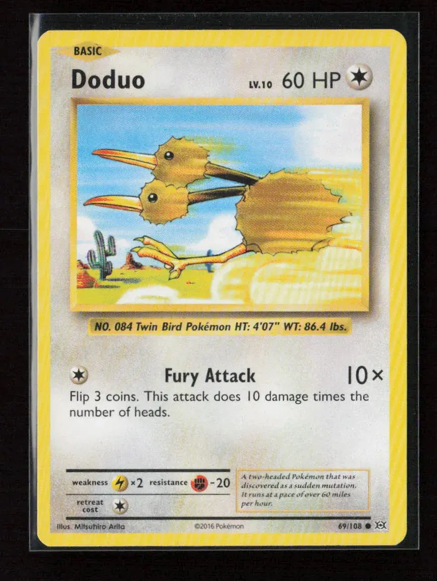 Doduo Common Xy - Evolutions 69/108 Lp 1