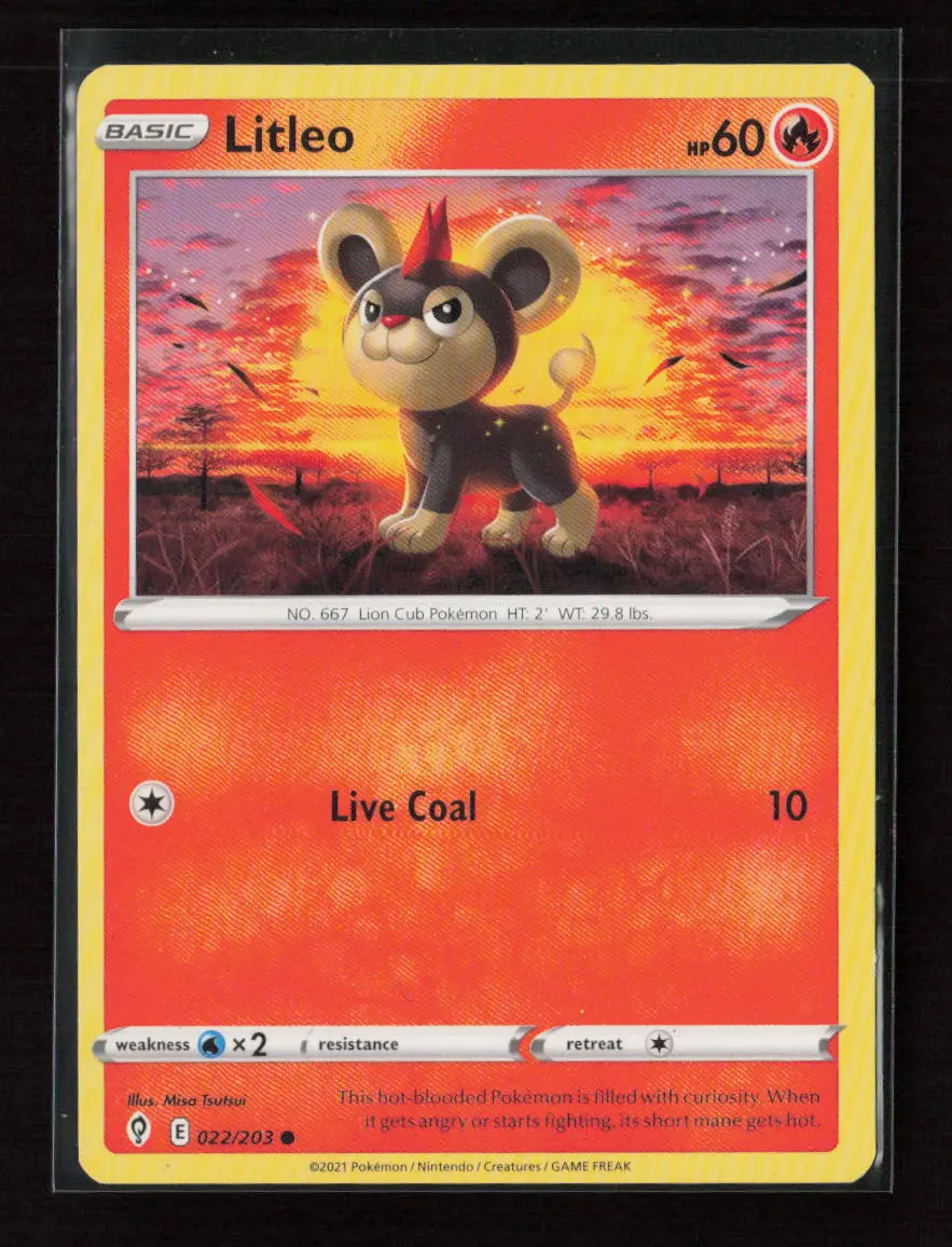 Litleo Common Swsh07: Evolving Skies 022/203 Lp 1