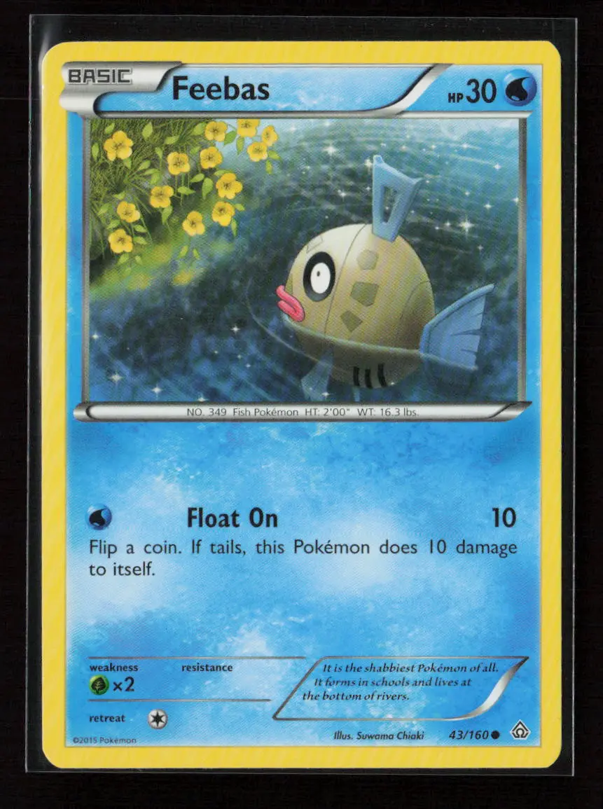 Feebas Common Xy - Primal Clash 43/160 Lp 1