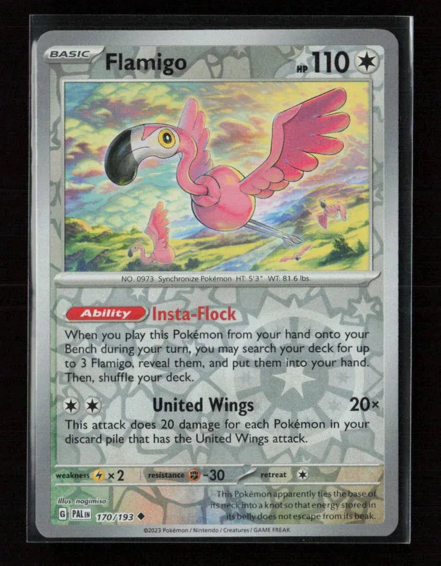 Flamigo Uncommon Sv02: Paldea Evolved 170/193 Nm 1
