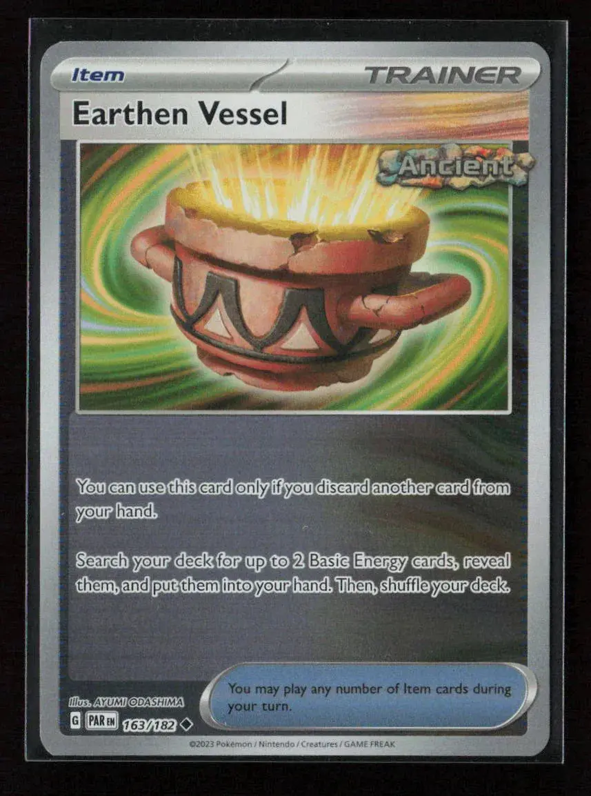 Earthen Vessel Uncommon Sv: Prismatic Evolutions 106/131 Nm 1
