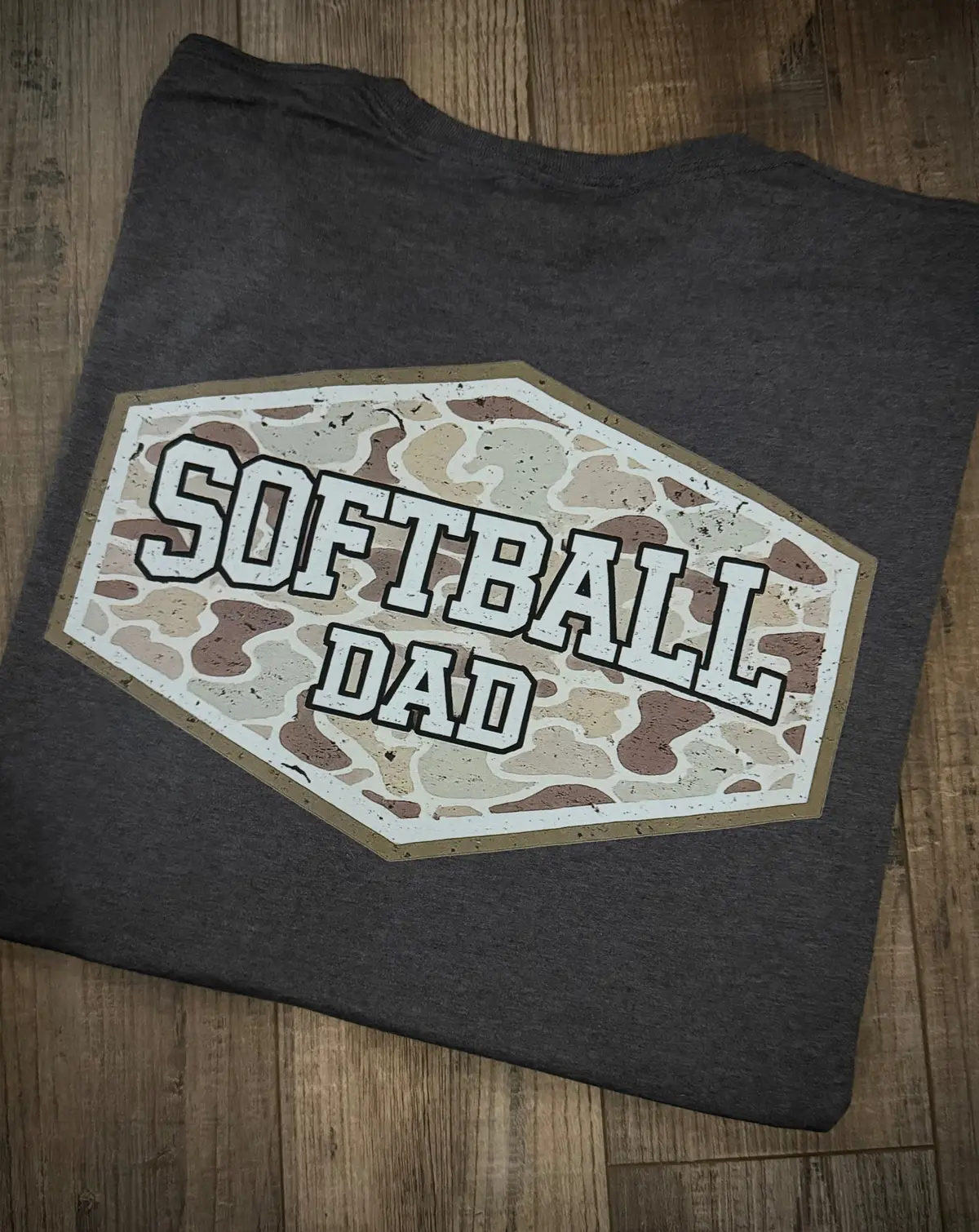 Camo Softball Dad 1