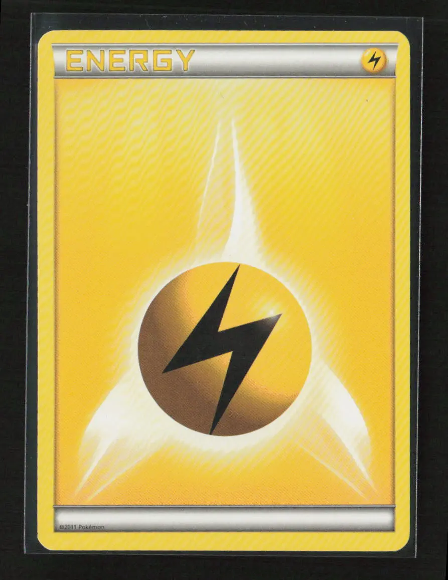 Lightning Energy (2011 Unnumbered) Promo League & Championship Cards Lp 1