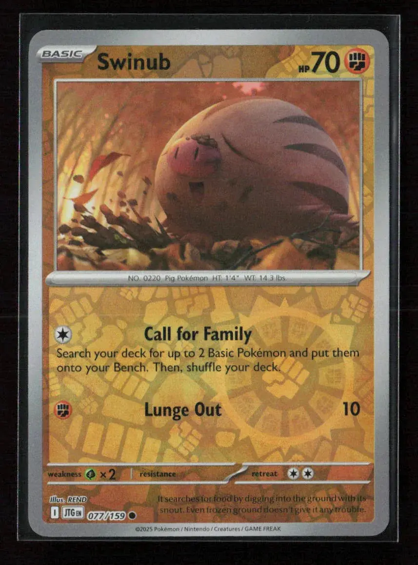 Swinub - Common Sv09: Journey Together 077/159 Nm 1
