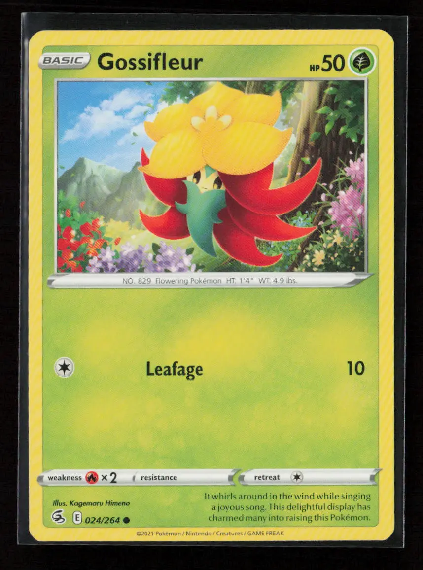 Gossifleur Common Swsh08: Fusion Strike 024/264 Lp 1