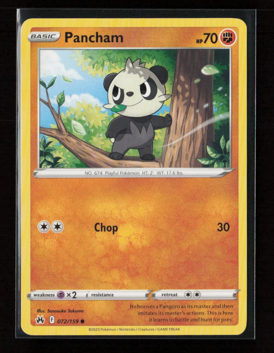 Pancham Common Crown Zenith 072/159 Lp 1