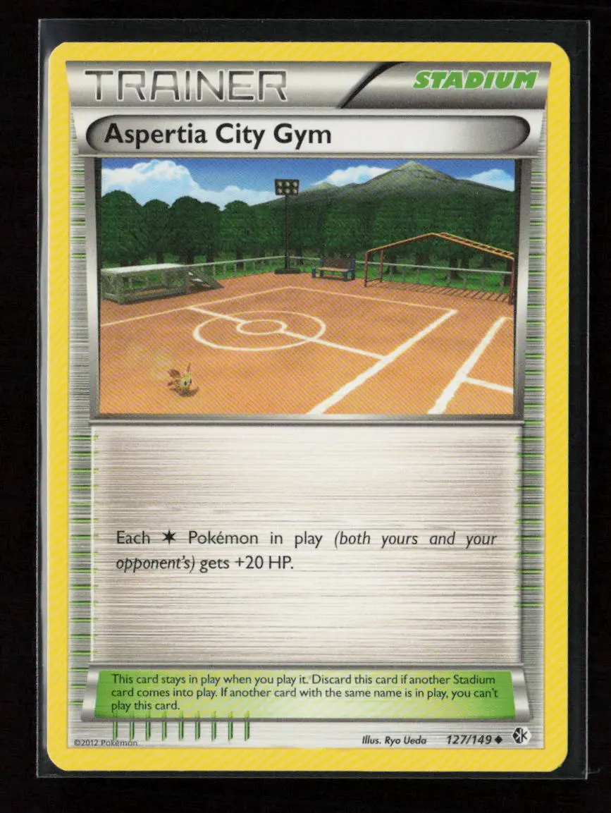 Aspertia City Gym Uncommon Boundaries Crossed 127/149 Nm 1