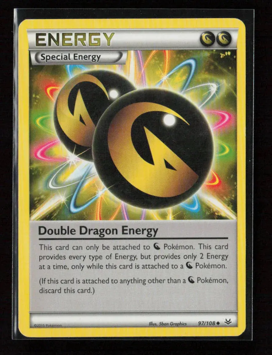 Double Dragon Energy Uncommon Xy - Roaring Skies 97/108 Nm 1