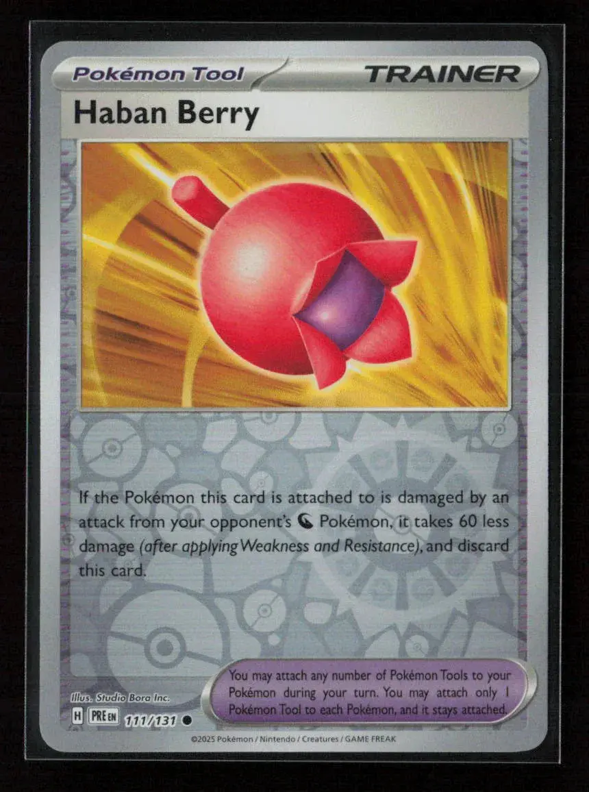 Haban Berry Common Sv: Prismatic Evolutions 111/131 Nm 1