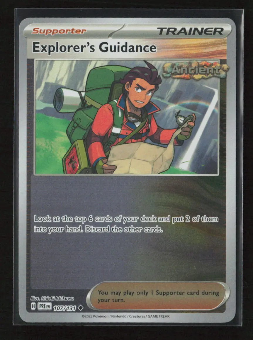 Explorer's Guidance Uncommon Sv: Prismatic Evolutions 107/131 Nm 1